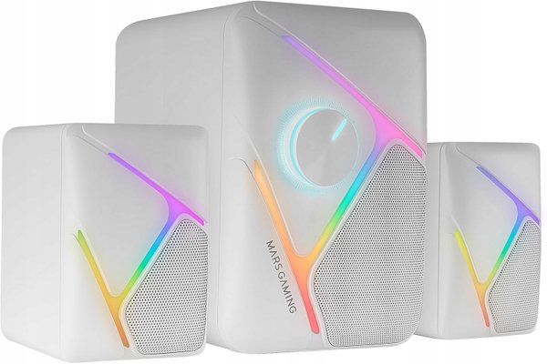 GŁOŚNIKI KOMPUTEROWE 2.1 RGB SUBWOOFER 35W USB