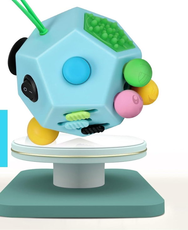 FIDGET TOY CUBE 12 STRON KOSTKA ANTYSTRESOWA ADHD ADD ZABAWKA