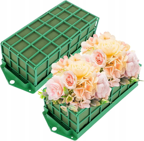 PIANKA FLORYSTYCZNA DO KWIATÓW 2SZT KRATKA DO KOMPOZYCJI DIY