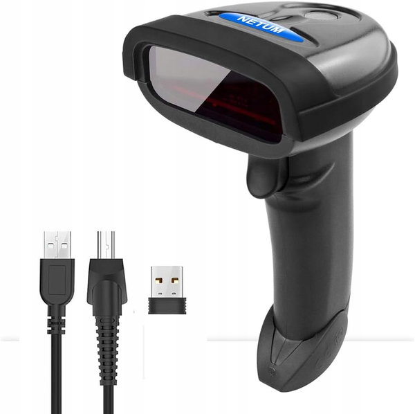SKANER KODÓW KRESKOWYCH 1D BEZPRZEWODOWY USB