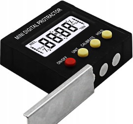 KĄTOMIERZ CYFROWY INKLINOMETR MAGNETYCZNY MINI LCD