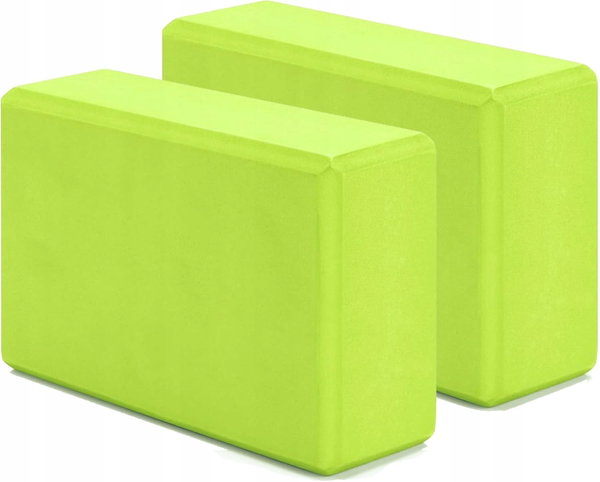 KLOCKI DO JOGI SPORT ANTYPOŚLIZGOWE HIPOALERGICZNE 22,5×15×7 CM