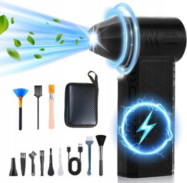 DMUCHAWA ELEKTRYCZNA TURBO DO CZYSZCZENIA 130000 RPM LED