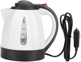 CZAJNIK SAMOCHODOWY 24V 1000ML STAL NIERDZEWNA DO CIĘŻARÓWKI