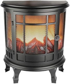 KOMINEK LED NOSTALGICZNY 35X30 CM Z EFEKTEM PŁOMIENIA I TIMEREM 6H