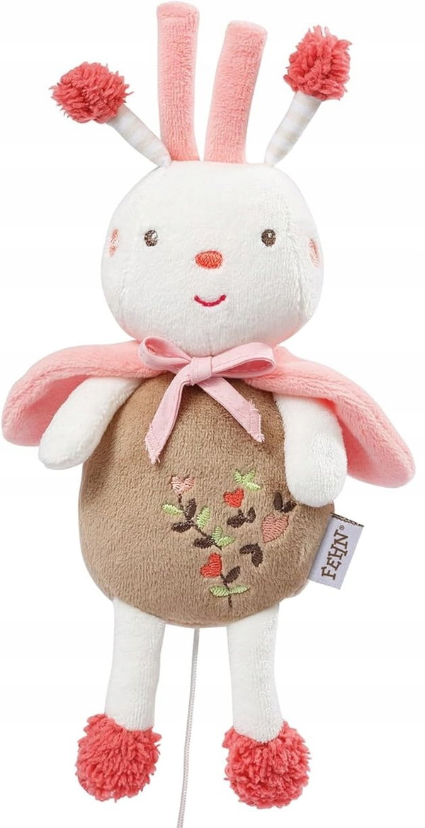 POZYTYWKA PSZCZOŁA Z BAWEŁNY ORGANICZNEJ DO USYPIANIA NIEMOWLĄT 21CM