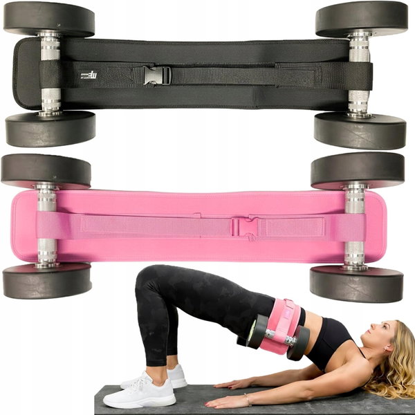 PAS BIODROWY DO ĆWICZEŃ HIP THRUST GLUTE REGULOWANY