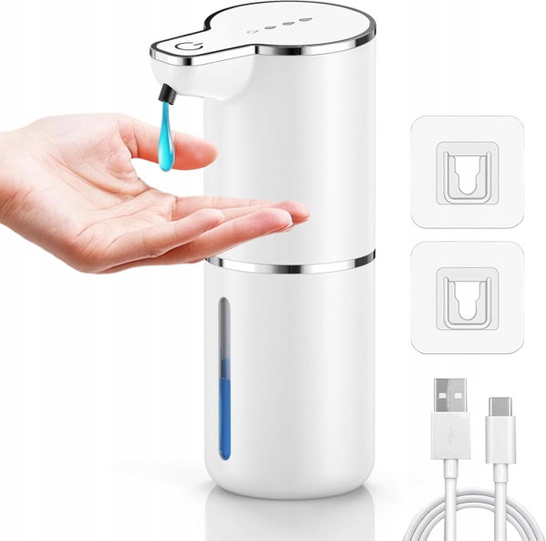 DOZOWNIK AUTOMATYCZNY DO MYDŁA 350ML 1200MAH IPX5