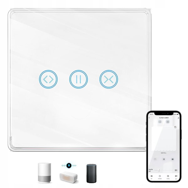PRZEŁĄCZNIK ROLET WIFI SMART HOME ALEXA GOOGLE TIMER