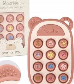 GRYZAK SILIKONOWY TELEFON DLA NIEMOWLĄT BPA FREE