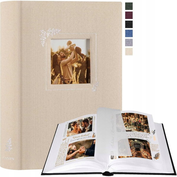ALBUM NA ZDJĘCIA SCRAPBOOKING LNIANY 60 STRON