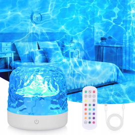 LAMPA OCEAN LED PROJEKTOR GWIAŹDZISTEGO NIEBA