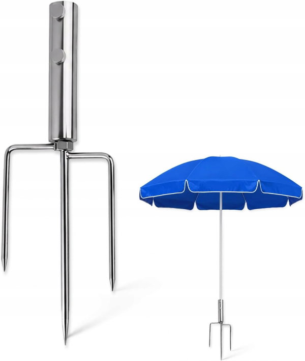 UCHWYT DO PARASOLA OGRODOWEGO SZPIKULEC DO ZIEMI