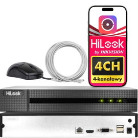 REJESTRATOR NVR-104MH-C(E) 4 KANAŁOWY SIECIOWY HILOOK BY HIKVISION
