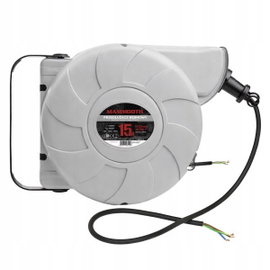Przedłużacz elektryczny zwijadło specjalistyczny 15m, 230V, 3x2,5mm²,