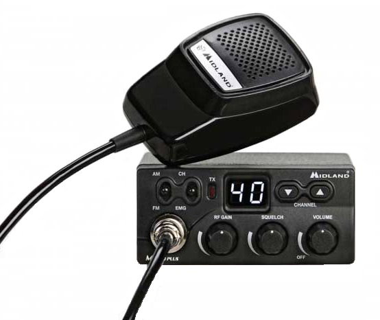Radio CB ALAN MIDLAND CB AM M-ZERO PLUS (napięcie zasilania - 13,8V, liczba