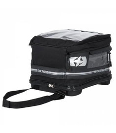 Podróż i bagaż Q18 Tank Bag Torba na bak OXFORD (18L) kolor czarny/szary,