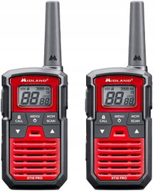 Radio PMR ALAN MIDLAND XT 10 PRO TWIN 0,5 W, typ blokady szumów