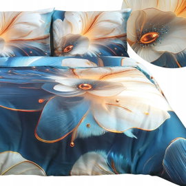 Pościel satyna bawełniana 12414/180x200 SATYNLOVE PREMIUM