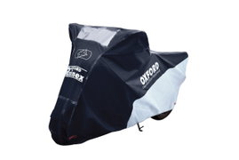 Pokrowiec na motocykl OXFORD RAINEX kolor czarny/srebrny, rozmiar S