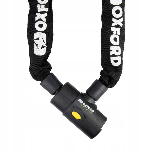 Łańcuch z zapięciem Chain10 OXFORD kolor czarny 1500mm ogniwo łańcucha 10mm