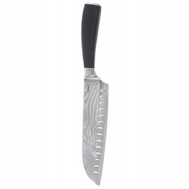 Nóż Santoku stalowy DAMASCUS 31 cm