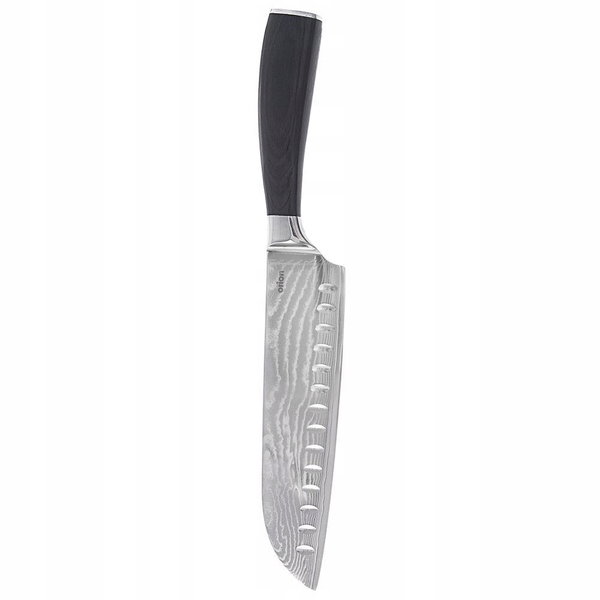 Nóż Santoku stalowy DAMASCUS 31 cm