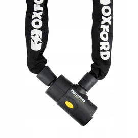 Łańcuch z zapięciem Chain10 OXFORD kolor czarny 1200mm ogniwo łańcucha 10mm