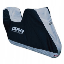 Pokrowiec na motocykl OXFORD AQUATEX NEW C kolor srebrny, rozmiar L - z