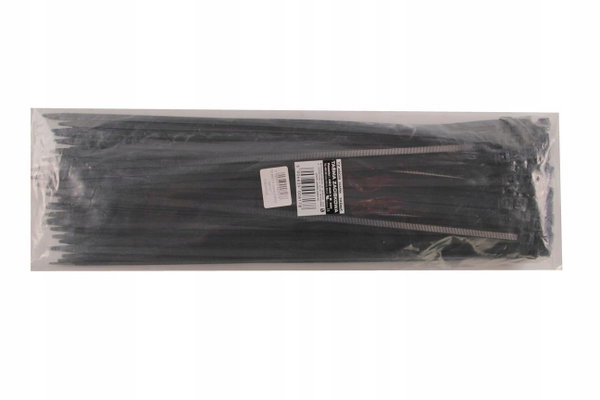 Opaska zaciskowa, kablowa 100szt., kolor czarny, szer. 8 mm, dł. 430mm,