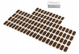 Łatki do opon i dętek Nr F2 - Łatka do dętek 50x25 mm, (op. 100 szt., cena
