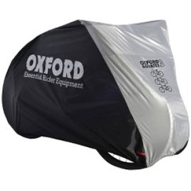 Pokrowiec na 3 rowery OXFORD AQUATEX CC1 kolor srebrny, rozmiar L - trzy