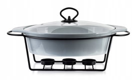 MODERN KITCHEN Naczynie z podgrzewaczem1,6l 33,1x22,2x7 cm