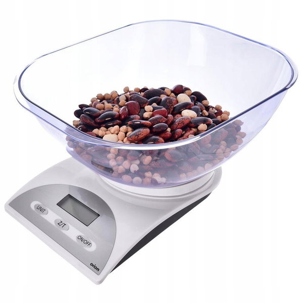 Waga kuchenna elektroniczna z miską 5 kg