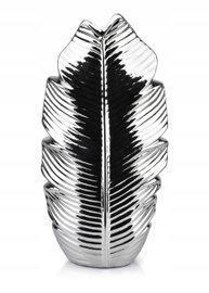 LEAF SILVER WAZON 7,5x17x35 cm