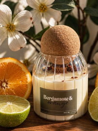 Świeca zapachowa Organic 250ml Bergamote & Orange
