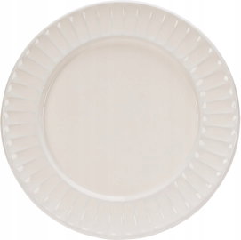 TALERZ EMALIOWANY 44CM BIAŁY
