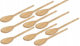 Drewniana łyżka łyżeczka mini do cukru soli 13cm 100 sztuk