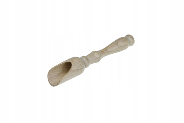 Czerpak nabierak drewniany z rączką 14,5cm 50 sztuk