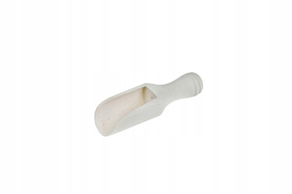 Nabierak czerpak drewniany z frezem łopatka 10cm 50 sztuk