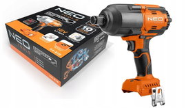 KLUCZ UDAROWY BEZSZCZOTKOWY 1100NM ENERGY+18V 0*AH 04-618 NEO TOOLS