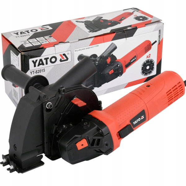 YATO BRUZDOWNICA 1700W ,125MM + 2 TARCZE