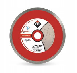 TARCZA DIAMENTOWA DO GRESU PORCELANOWEGO CPC 300MM PRO 30960 RUBI