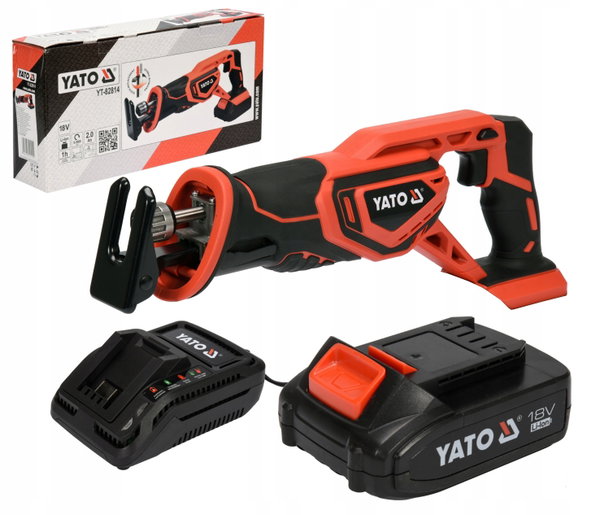 YATO PIŁA SZABLASTA 18V BATERIA ŁADOWARKA