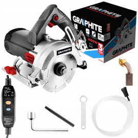 PRZECINARKA DO GRESU I KAMIENIA 1400W, 125 MM 59G888 GRAPHITE