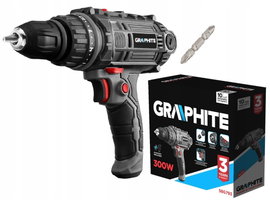 WIERTARKO-WKRĘTARKA 300W SAMOZACISKOWA 58G793 GRAPHITE