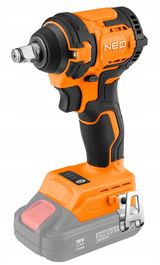 KLUCZ UDAROWY BEZSZCZ. 350NM 1/2'' ENERGY18V,BEZ AKUM 04-613 NEO