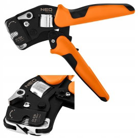 SZCZYPCE DO ZACISKANIA KOŃCÓWEK SAMONAST. 0,08-16MM2 230MM 01-539 NEO TOOLS