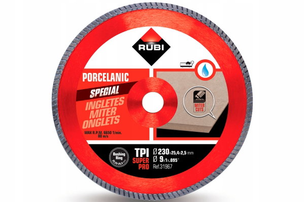 TARCZA DIAMENTOWA DO UKOSOWANIA TPI 230 SUPERPRO 31967 RUBI