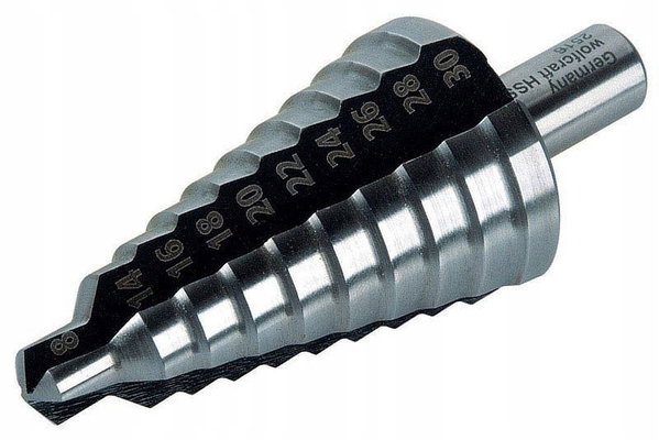 WIERTŁO STOPNIOWE HSS 8-30MM WF2516000 WOLFCRAFT
